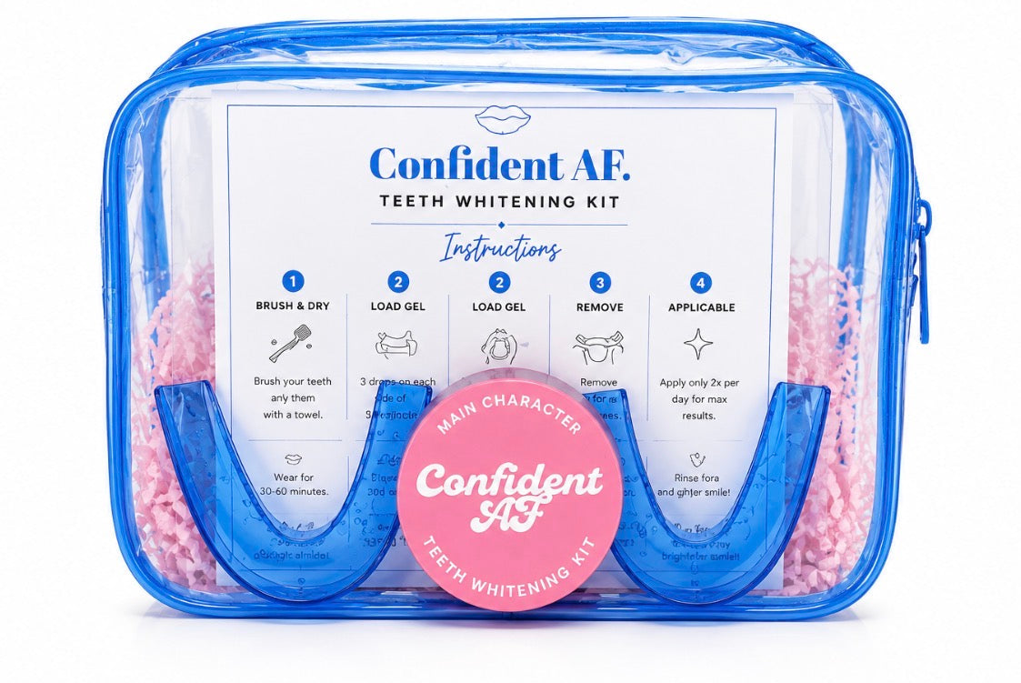 “Main Character” at home teeth whitening kit